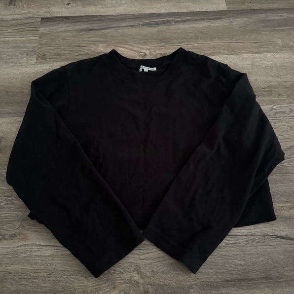 Asher Cropped Oversized Longsleeve Tee size S - Picture 5 of 8